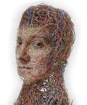 Cyborg Head  (Digital Sculpture)